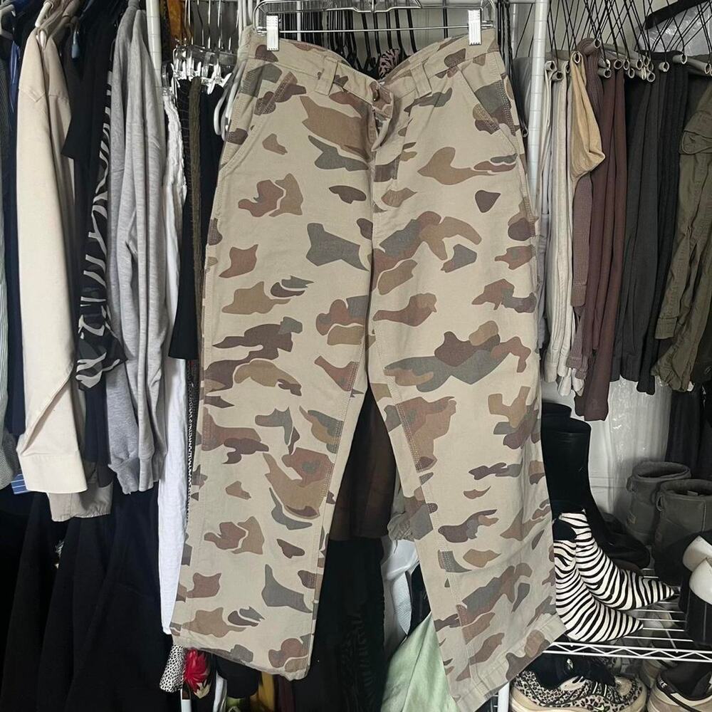 Aritzia TNA Camo Carpenter Pants